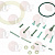 GASKET KIT WITH ADJUSTER SCREWS