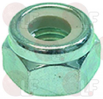 SELF-LOCKING NUT S/ST. M4 DIN985 200 PCS