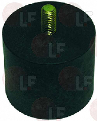 FOOT WITH PIN M10