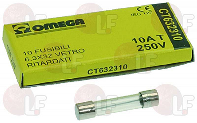 DELAY FUSE 6,3x32 - 10 PCS