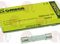 QUICK ACTING FUSE 6.3x32 - 10 PCS