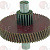 GEARWHEEL AND FIBRE PINION