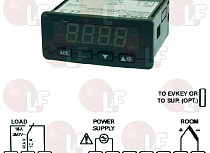 ��������� EVK411 12Vac/dc TcJ 0+600�C