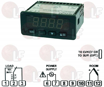 ��������� EVK411 12Vac/dc TcJ 0+600�C