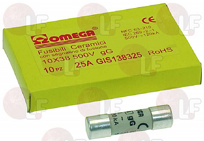 QUICK ACTING FUSE 10x38 - 10 PCS