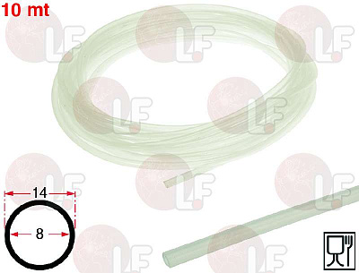 SILICONE HOSE ? 8x14 SHORE 60 - 10 m