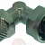 TURNING ELBOW FITTING 1/8"M ? 6/4