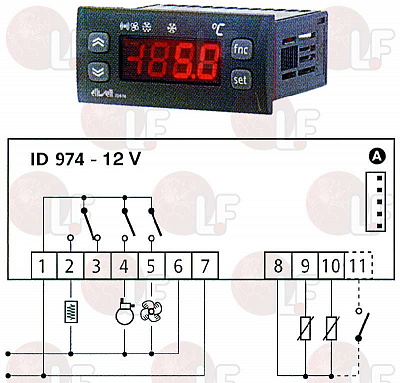 ��������� ID974 12Vac/dc 8/8/5A NTC/PTC