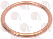 ROUND COPPER GASKET ? 26x21.4x2 ��