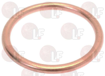 ROUND COPPER GASKET ? 26x21.4x2 ��