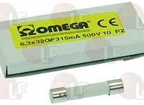 QUICK ACTING FUSE 6.3x32 - 10 PCS