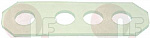 FLAT SILICONE GASKET 64x20x2 мм FLAT SILICONE GASKET 64x20x2 мм