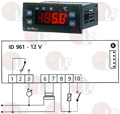 ��������� ID961/A 12Vac/dc 8A NTC/PTC