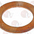 COPPER FLAT GASKET ? 15x10x1 ��