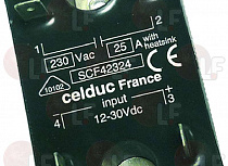 SAFETY RELAY 25A 230V INPUT 24V