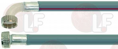 ELBOW INLET HOSE 3/4" 150 cm