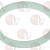 TEFLON FLAT GASKET ? 33x28x4 ��