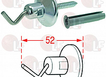 STAINLESS STEEL SUPPORT ��� SPRAY HEAD