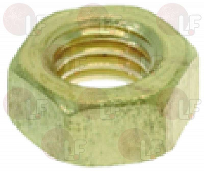 BRASS NUT M5 - 100 PCS