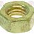 BRASS NUT M5 - 100 PCS