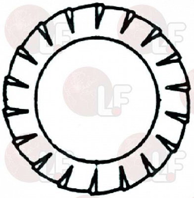 EXT. TOOTH. WASHER ? 3x6x0.4 �� - 200PCS