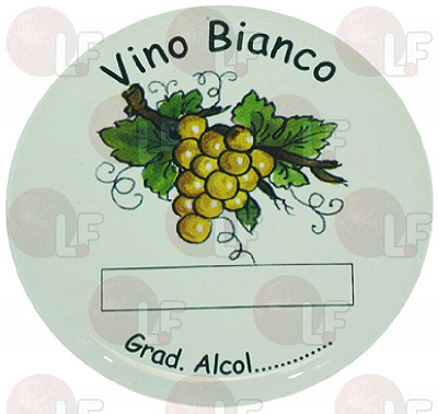 ROUND CERAMIC BADGE "����� WINE"