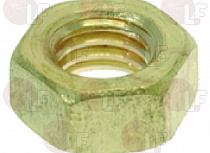 BRASS NUT M6 - 100 PCS