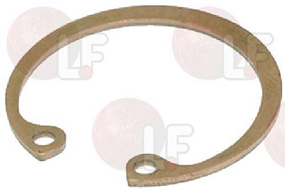 STAINLESS STEEL CIRCLIP J-28 UNI 7437