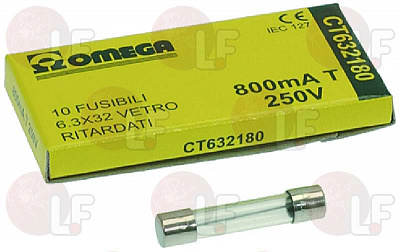 DELAY FUSE 6,3x32 - 10 PCS