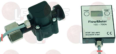 CONSUMPTION CONTROL FLOWMETER 100-700 L