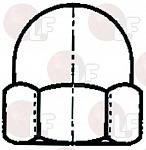 S/STEEL EXAGONAL BLIND NUT M5-200PCS