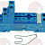 SOCKET WITH TERMINALS 95.75 10A 250V