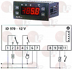 ТЕРМОСТАТ ID970 12Vac/dc 15/8A NTC/PTC ТЕРМОСТАТ ID970 12Vac/dc 15/8A NTC/PTC