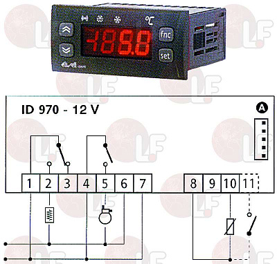 ��������� ID970 12Vac/dc 15/8A NTC/PTC