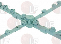 BOTTOM WASH AND RINSE ARM ASSEMBLY
