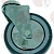 AXLE SWIVELLING WHEEL