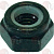 HEXAGONAL SELF-LOCKING NUT M8 UNI 7473
