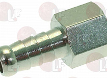 STRAIGHT NIPPLE 1/4"F