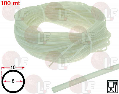 SILICONE HOSE ? 8x10 SHORE 60 - 100 m