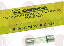 QUICK ACTING FUSE 5x20 - 10 PCS