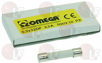 QUICK ACTING FUSE 6.3x32 - 10 PCS