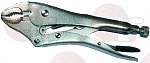LOCKING PLIERS WITH CONCAVE JAWS
