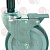 AXLE SWIVELLING WHEEL WITH BRAKE