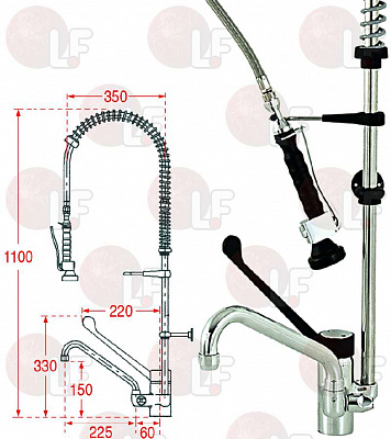 SINGLE-HOLE LEVER SHOWER UNIT
