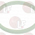 TEFLON FLAT GASKET ? 40x34x3 ��