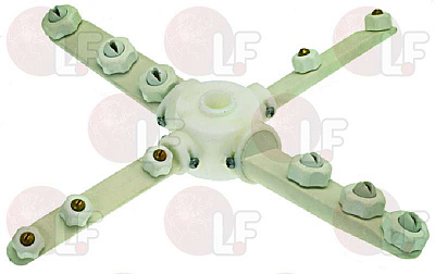 COMPLETE WASH AND RINSE ARM ASSEMBLY