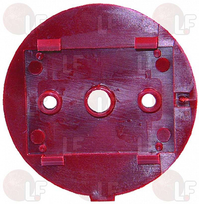 KNOB RED RING