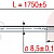 SHEATHED HEAT.ELEM. RSV-175 600W 230V